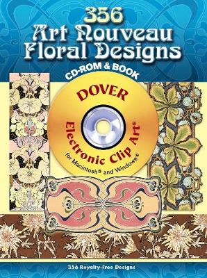 356 Art Nouveau Floral Designs - Hoffmann, Julius (Editor)