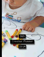 365 Creative Planner: Creative Planner for Artists, Designers and Creatives - Red Space