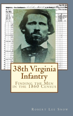 38th Virginia Infantry: Finding the Men in the 1860 Census - Snow, Robert Lee