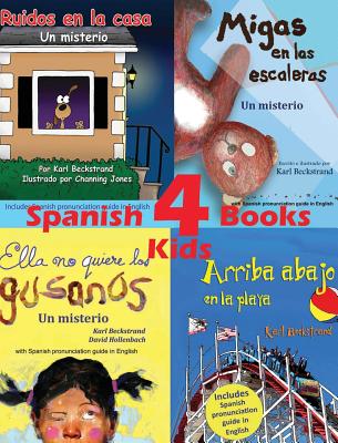 4 Spanish Books for Kids - 4 Libros Para Ninos: With Pronunciation Guide in English - Beckstrand, Karl