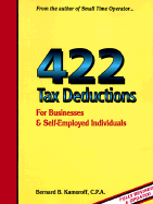 422 Tax Deductions for Businesses and Self-Employed Individuals - Kamoroff, Bernard B, CPA