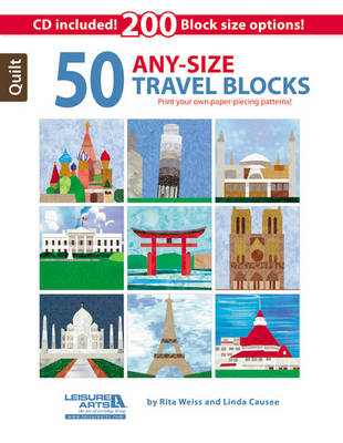 50 Any-Size Travel Blocks - Weiss, Rita, and Causee, Linda
