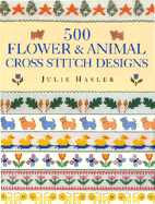 500 Flower and Animal Cross Stitch Design