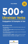 500+ Verbs Hardcover: Conjugation and Examples of Use