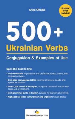 500+ Verbs Hardcover: Conjugation and Examples of Use - Ohoiko, Anna