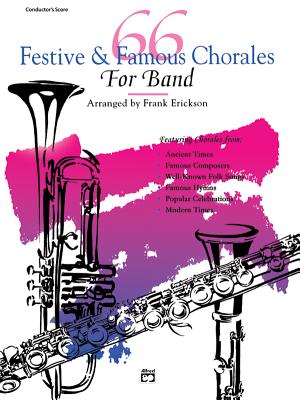 66 Festive & Famous Chorales for Band: Flute - Erickson, Frank