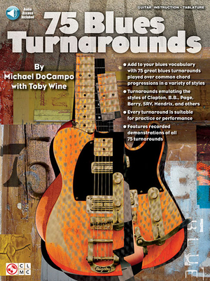 75 Blues Turnarounds Book/Online Audio - Wine, Toby, and Docampo, Michael