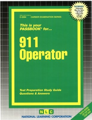 911 Operator: Passbooks Study Guide - Corporation, National Learning