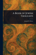 A Book of Jewish Thoughts