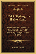 A Brief Pilgrimage in the Holy Land: Recounted in a Series of Addresses Delivered in Wellesley College Chapel by the President, Caroline Hazard