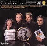 A Goethe Schubertiad - Christine Schfer (soprano); Graham Johnson (piano); John Mark Ainsley (tenor); Michael George (bass);...