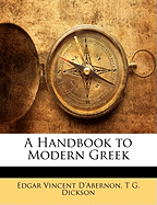 A Handbook to Modern Greek