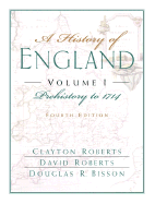 A History of England, Volume 1: Prehistory to 1714