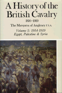 A History of the British Cavalry 1914-1919, Volume V