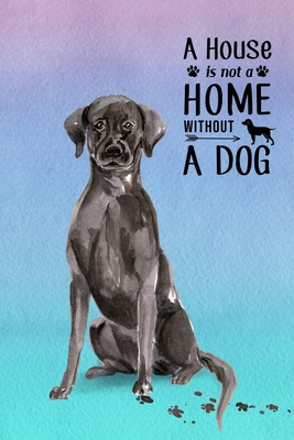 A House is Not a Home Without a Dog: Password Logbook in Disguise with Gorgeous Black Labrador Cover - Lovable Logs