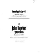 A John Hawkes Symposium: Design and Debris