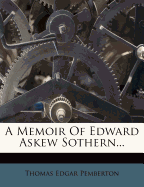 A Memoir of Edward Askew Sothern