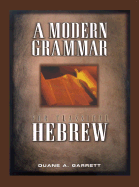 A Modern Grammar for Classical Hebrew