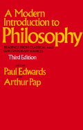 A Modern Introduction to Philosophy: Readings from Classical and Contemporary Sources