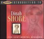 A Proper Introduction to Dinah Shore: For Sentimental Reasons