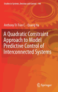 A Quadratic Constraint Approach to Model Predictive Control of Interconnected Systems