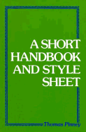 A short handbook and style sheet
