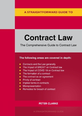 A Straightforward Guide To Contract Law: Revised Edition - 2023 - Clarke, Peter