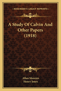 A Study of Calvin and Other Papers (1918)
