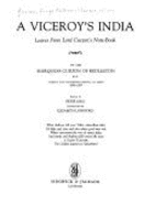 A Viceroy's India: Leaves from Lord Curzon's Note-Book