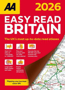 AA Easy Read Atlas Britain 2026