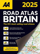 AA Road Atlas Britain 2025