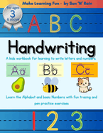 ABCs and 123s: Learn to write Letters and Numbers