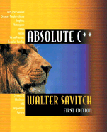 Absolute C++ - Savitch, Walter