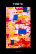 Abstratct Painting Notebook Journal Small Image for Composition