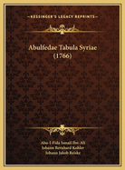 Abulfedae Tabula Syriae (1766)