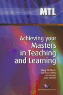 Achieving Your Masters in Teaching and Learning