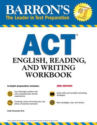 ACT English, Reading and Writing Workbook - Carnavale, Linda