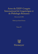 Actes Du XXIV Congr?s International de Linguistique Et de Philologie Romanes. Tome I