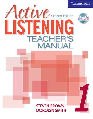 Active Listening 1 Teacher's Manual with Audio CD - Brown, Steve, and Smith, Dorolyn