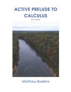 Active Prelude to Calculus