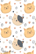 Address Book: For Contacts, Addresses, Phone, Email, Note, Emergency Contacts, Alphabetical Index With Cute Cat Pattern Heart