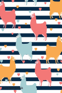 Address Book: For Contacts, Addresses, Phone Numbers, Email, Note, Alphabetical Index with Cute Llama Seamless Pattern Design