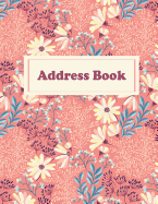 Address Book: Mandala Large Print, 8.5" x 11", Contacts, Addresses, Phone Numbers, Emails & Notes