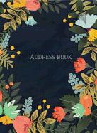 Address Book Modern Floral Small