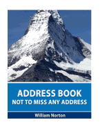 Address Book "not to miss any address"