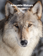 Adorable Wolves Full-Color Picture Book: Wolves Picture Book for Children, Seniors and Alzheimer's Patients -Wildlife Animal Wolf Nature