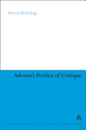 Adorno's Poetics of Critique