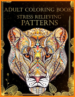 Adult Coloring Book: Stress-relief Coloring Book For Adults (Adult Relaxation Coloring Book) - Press, Lenard Vinci