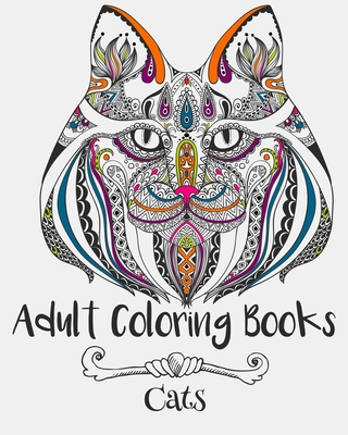 Adult Coloring Books: Cats - Andrews, Emma