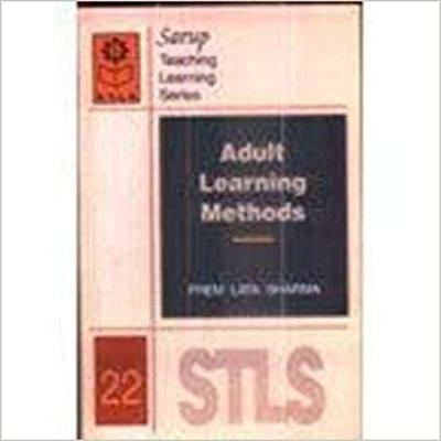 Adult Learning Methods - Sharma, Prem Lata